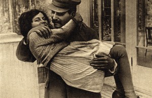 Stalin con su hija Svetlana (1935)